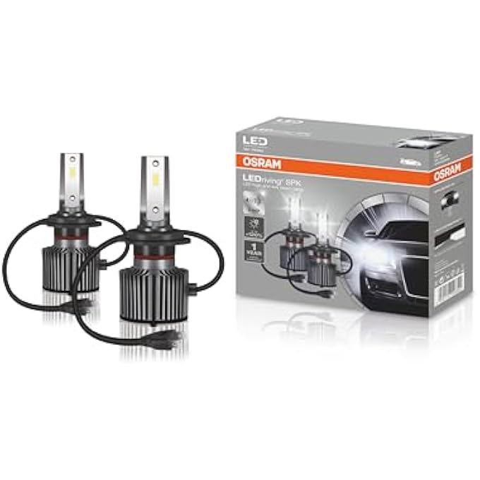 OSRAM Hb3Hb4 Ledriving High And Low Beam Lamps For Cars With 12V Compatible 9005Dwspk 120 More Brightness 2000 Lm 54 W White - Image 1