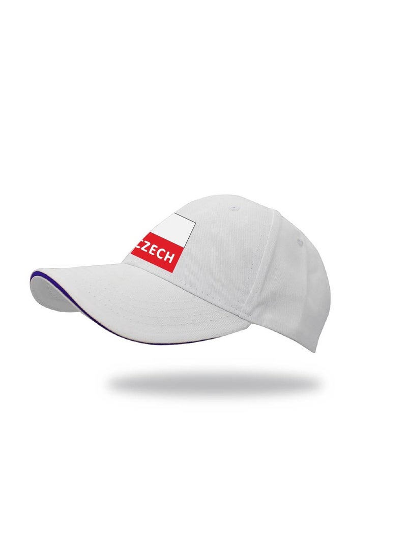 PRINTSHOP4ME Czechia Unisex Adult Football Cap for Both Men and Women With Metal Adjustable Buckle Closure - Perfect for Football Fans, Match Days, Outdoor Activities, and Everyday Wear - Image 4