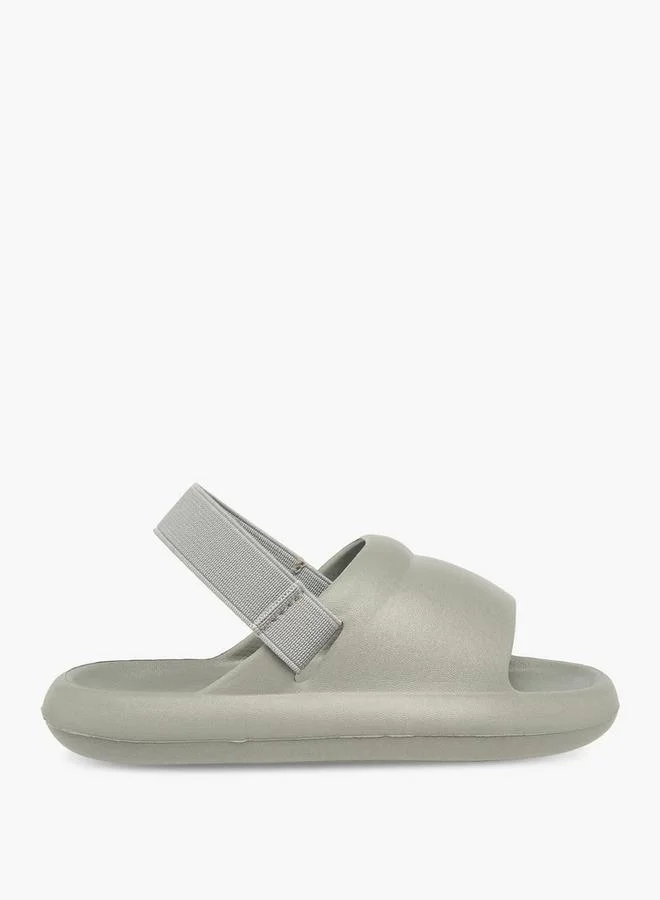 Aqua Boys Solid Slingback Sandals