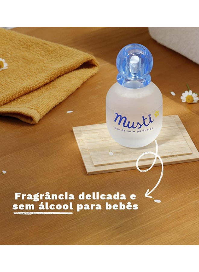 Mustela Pack Of 2 Eau de Soin Delicate Natural Perfume For Baby - 50 ml - Image 5