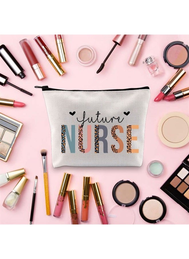 TOBGBE TOBGB RN Gift Registered Nurse Zipper Pouch Bag Nurse Appreciation Gift Nursing Graduation Gift Nursing Gift (Future Nurse) - Image 2