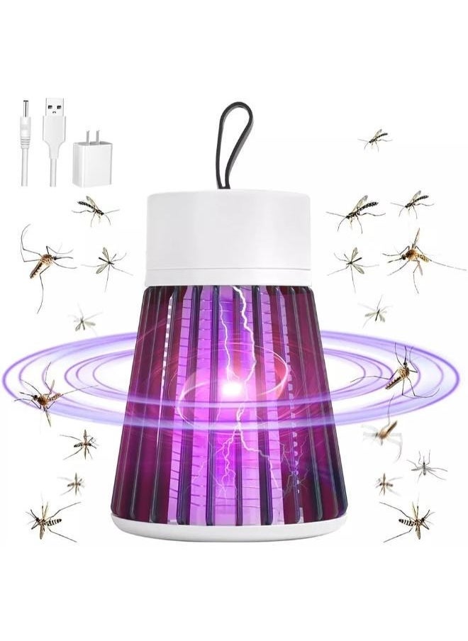 ELTRAZONE Electric Mosquito Killer Lamp Portable LED Light Trap Fly Bug Insect Zapper Lamp Chemical Free and Safe Did Operation Without Any Noise - Image 1