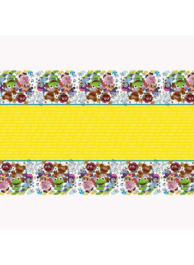 Unique Disney Muppet Babies Rectangular Plastic Table Cover 54" X 84" 1 Pc - Image 1