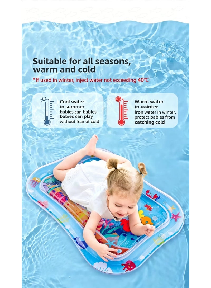 Wish Inflatable Tummy Time Water Mat Baby – Infant and Toddler Play Sensory Toys for Early Development Activities - Image 3