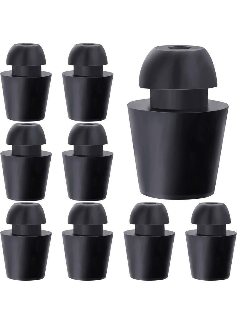 10-Pack Car Door Bumper Stoppers | Black Rubber Buffer, Anti-Collision & Noise Reduction for Auto Doors ﻿ - Image 4