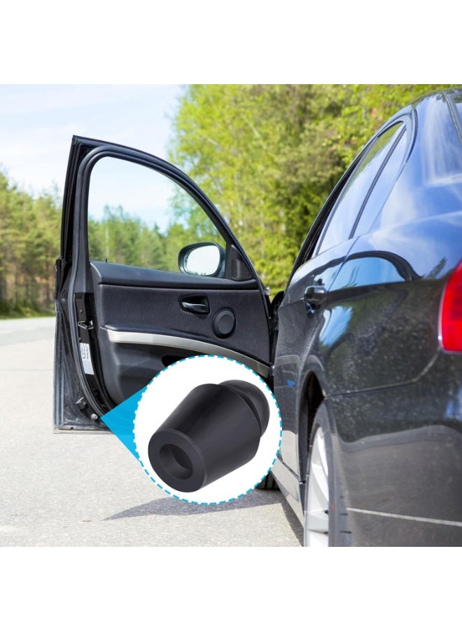 10-Pack Car Door Bumper Stoppers | Black Rubber Buffer, Anti-Collision & Noise Reduction for Auto Doors ﻿ - Image 2