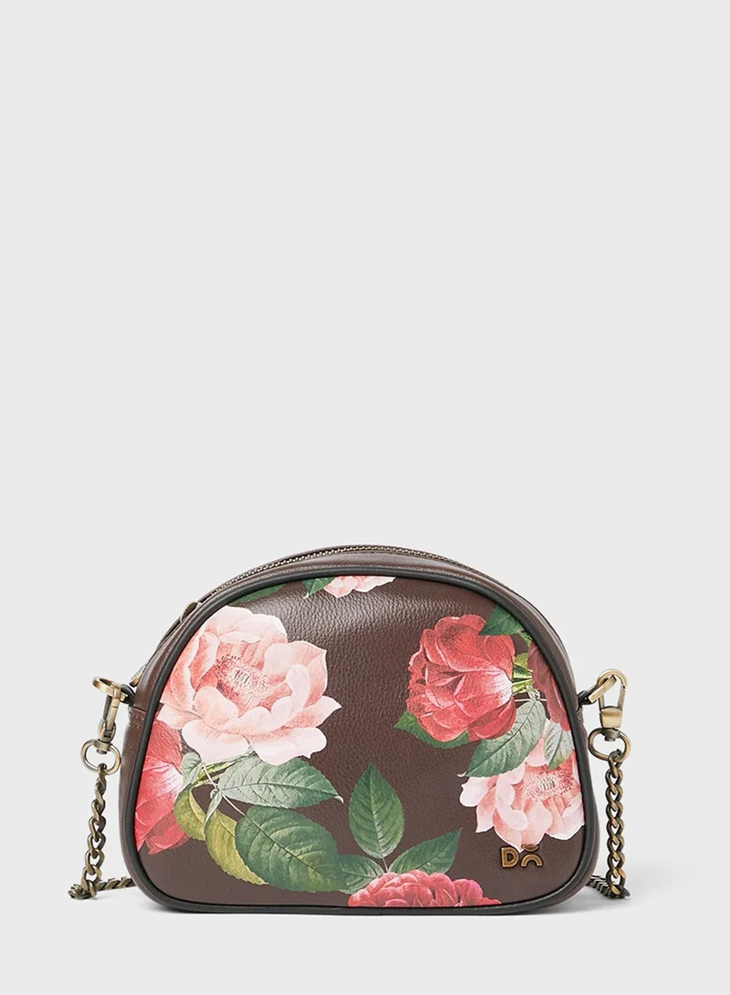 DailyObjects Lovely Blooms Arch Crossbody Bag