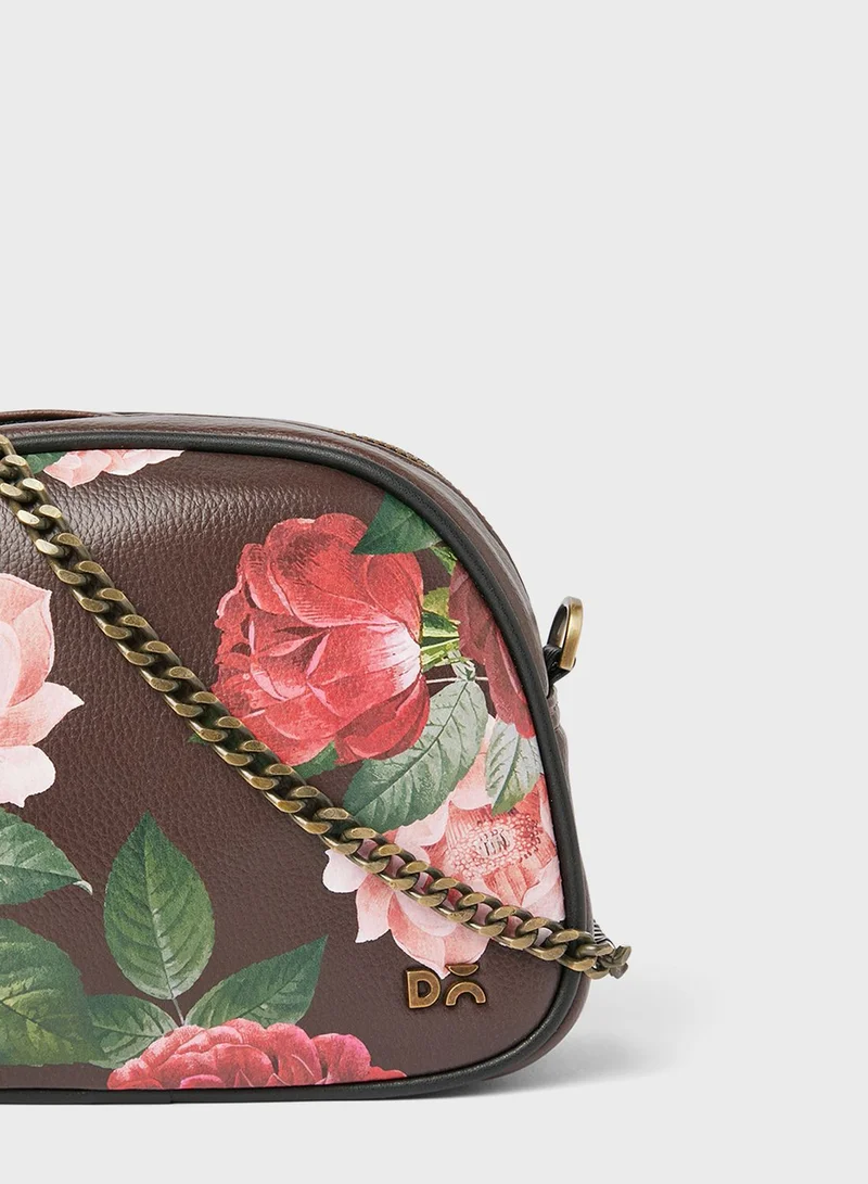 DailyObjects Lovely Blooms Arch Crossbody Bag