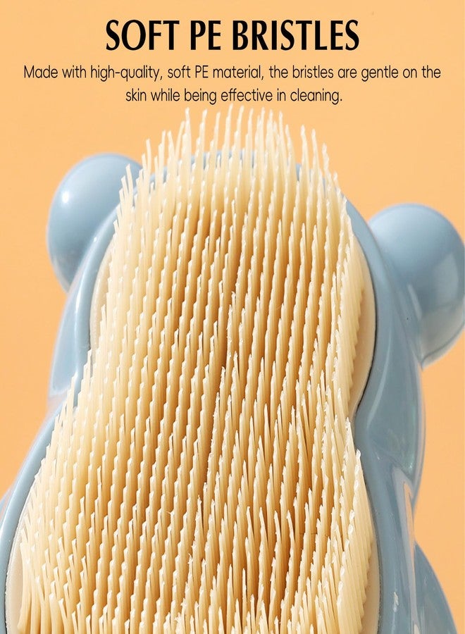 SAMIQU Bear Fingernail Brush, Kids Nail Brush with Soft Bristles - Nail Cleaning Brushes for Hand, Toes for Children, Women and Girls (Beige) - Image 4
