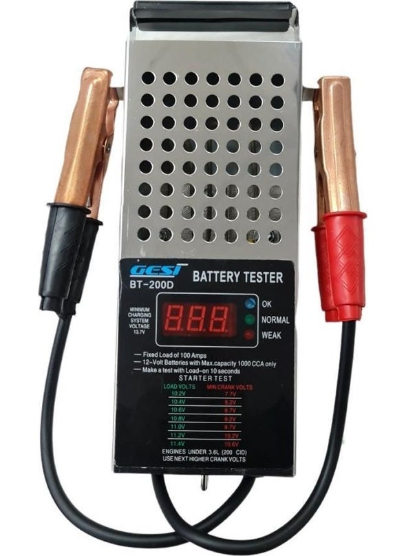 BT-200D Digital Battery Tester 12VOLT 200AMP