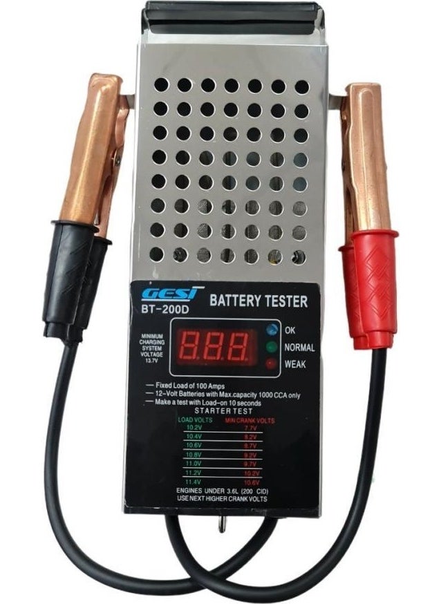 Gesi BT-200D Digital Battery Tester 12VOLT 200AMP  - Image 1