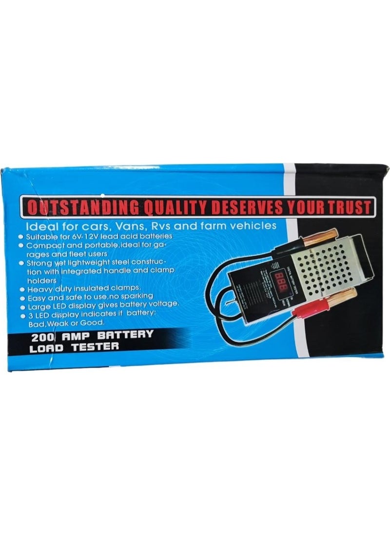 Gesi BT-200D Digital Battery Tester 12VOLT 200AMP  - Image 4