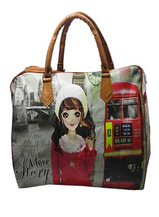 V3E Polyester Digital Printed Hobo Women's Bag Handbag (Multicolour) - Image 1