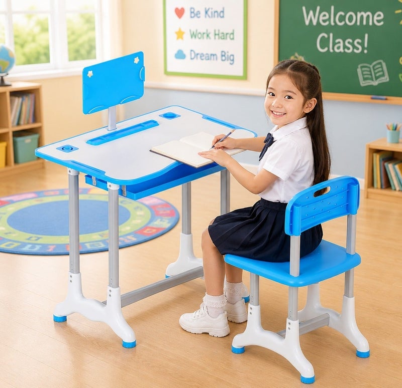 Funz Educational children's desk consisting of a study table and chair ( Light not included ) - Image 3