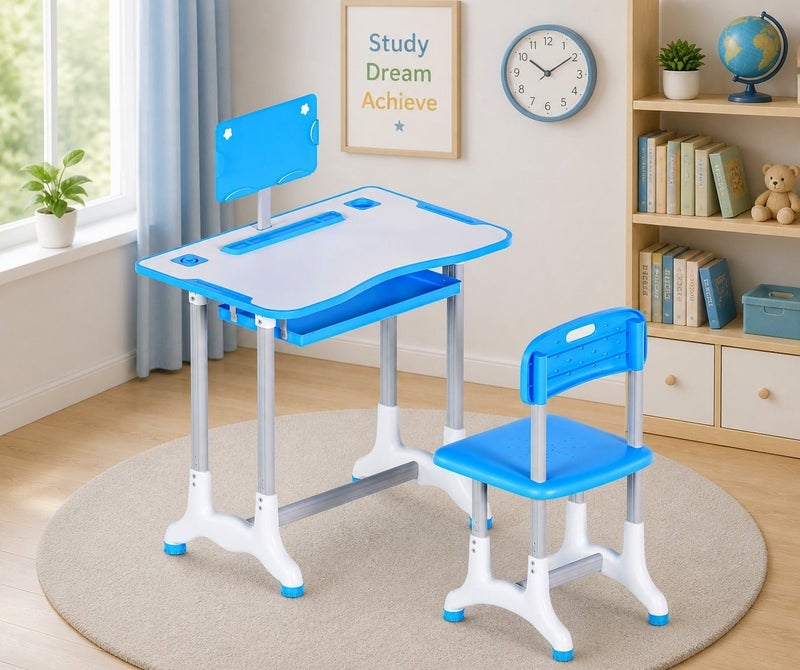 Funz Educational children's desk consisting of a study table and chair ( Light not included ) - Image 1