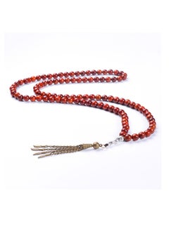 HilalFul Prayer Beads - Rosewood | Rosary Beads for Dhikr, Prayer For Adults | Islamic Gift Eid, Ramadan, Wedding, Anniversary, Birthday | 99 Beads