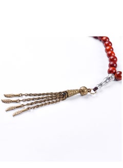 Hilalful HilalFul Prayer Beads - Rosewood | Rosary Beads for Dhikr, Prayer For Adults | Islamic Gift Eid, Ramadan, Wedding, Anniversary, Birthday | 99 Beads  - Image 5