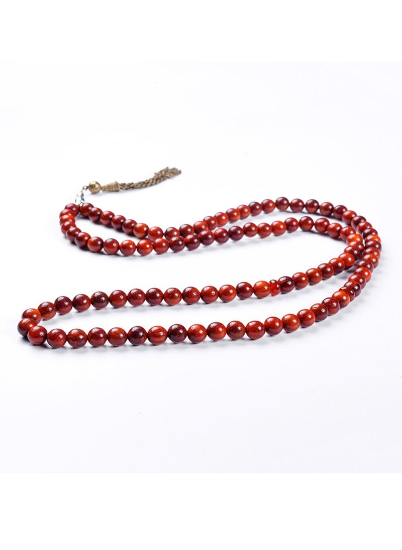 Hilalful - HilalFul Prayer Beads - Rosewood | Rosary Beads for Dhikr, Prayer For Adults | Islamic Gift Eid, Ramadan, Wedding, Anniversary, Birthday | 99 Beads - Image 1