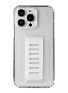 Protective protection case for Apple iPhone 14 Pro, protection case with a distinctive handle against falls and breakage, high quality from Grip2u, non-yellowing