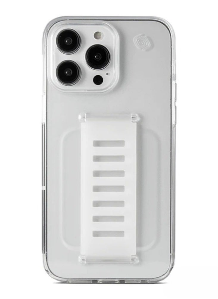 Grip2u - Protective protection case for Apple iPhone 14 Pro, protection case with a distinctive handle against falls and breakage, high quality from Grip2u, non-yellowing - Image 1