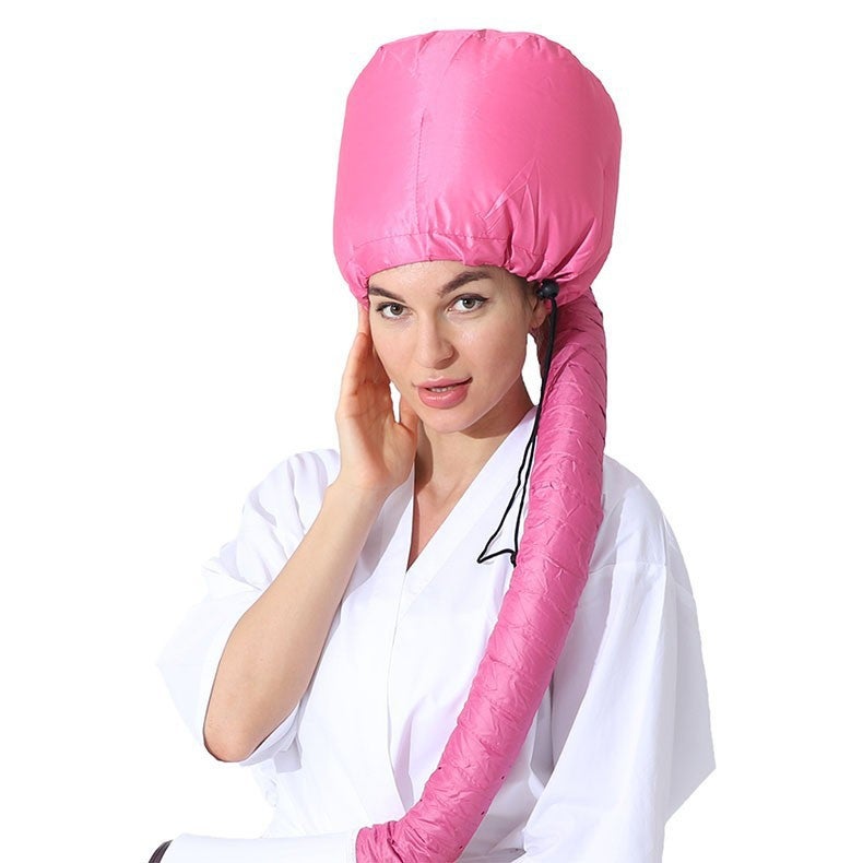 Generic Factory Supply Hair Dryer Hat Household Hair Dryer Hat Headset Drying Hat Upgraded Hair Dryer Hat Pink dry hair cap [newly upgraded buckle style]
