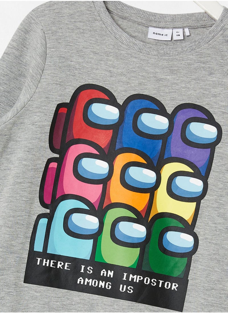 NAME IT - Kids Among Us Sweatshirt - Image 1