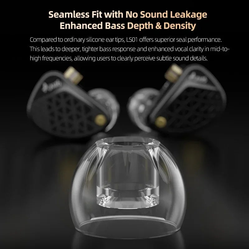 KZ Ear Tips, Soft Silicone Replacement Earbud Tips, 3 Pairs S/m/l, for In-Ear Earphones and True Wireless Earbuds - Image 5