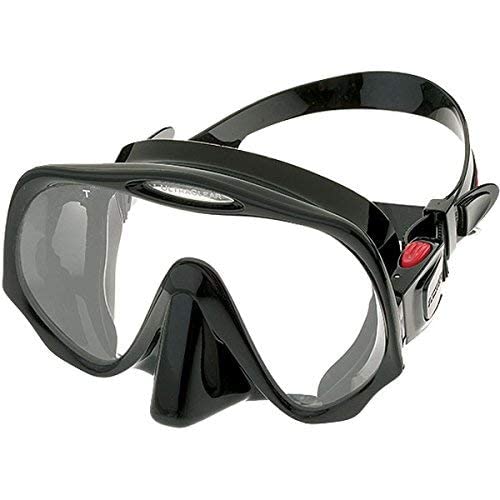 Atomic Aquatics Frameless 2 Mask (Black, Large Fit) - Image 3