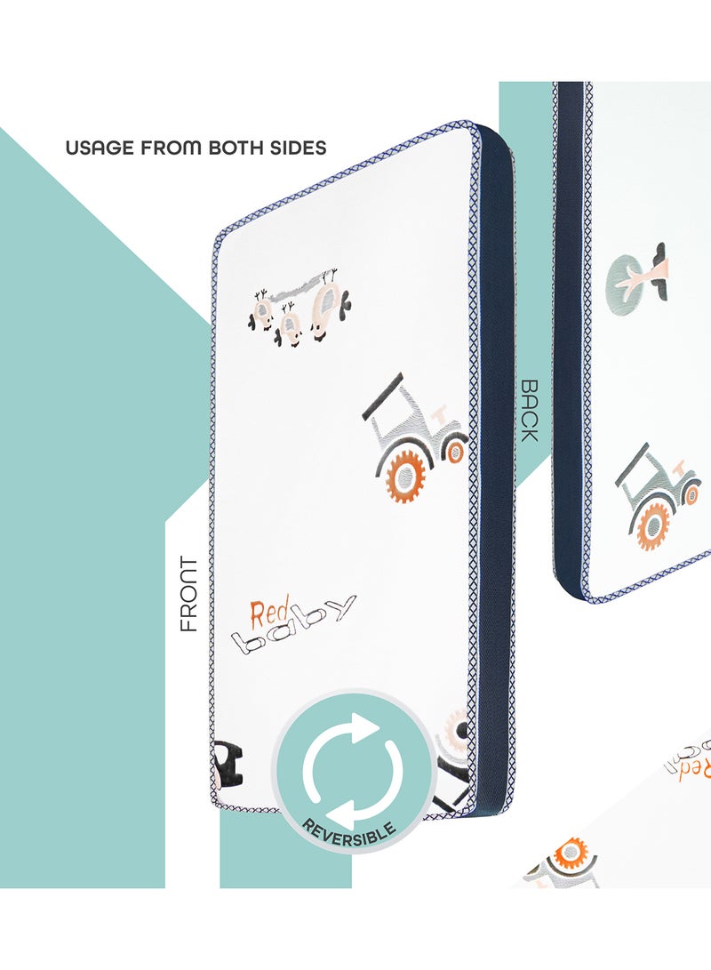 Moon Comfy Baby Mattress-70x133x10 cm - Image 2