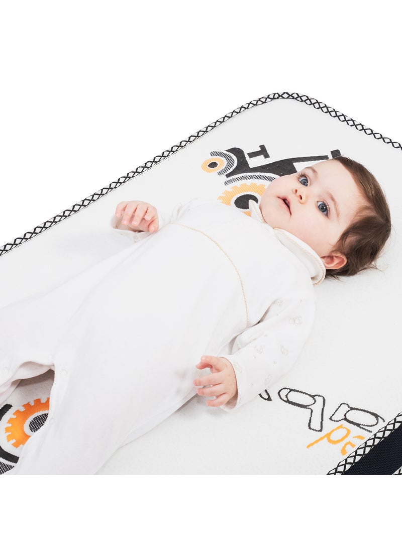 Moon Comfy Baby Mattress-70x133x10 cm - Image 5