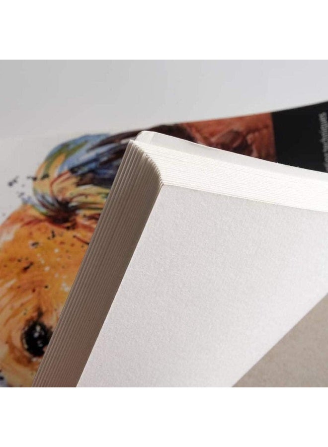 THE PRO BRO A4 Watercolor Paper 300 GSM | 20 Sheets | Cold Press Sketchbook for Painting & Drawing - Image 2