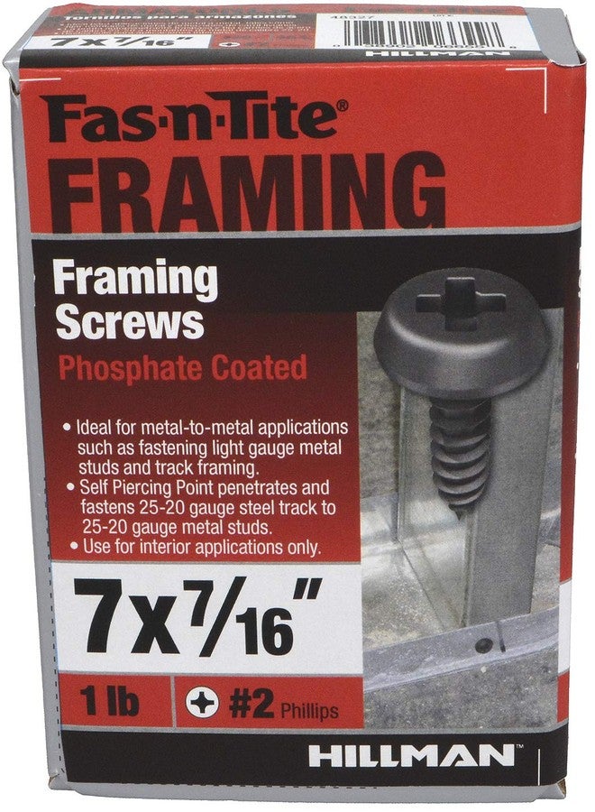 Fas-N-Tite Phosphate-Coated Framing Screw (#7 x 7/16") - Image 4