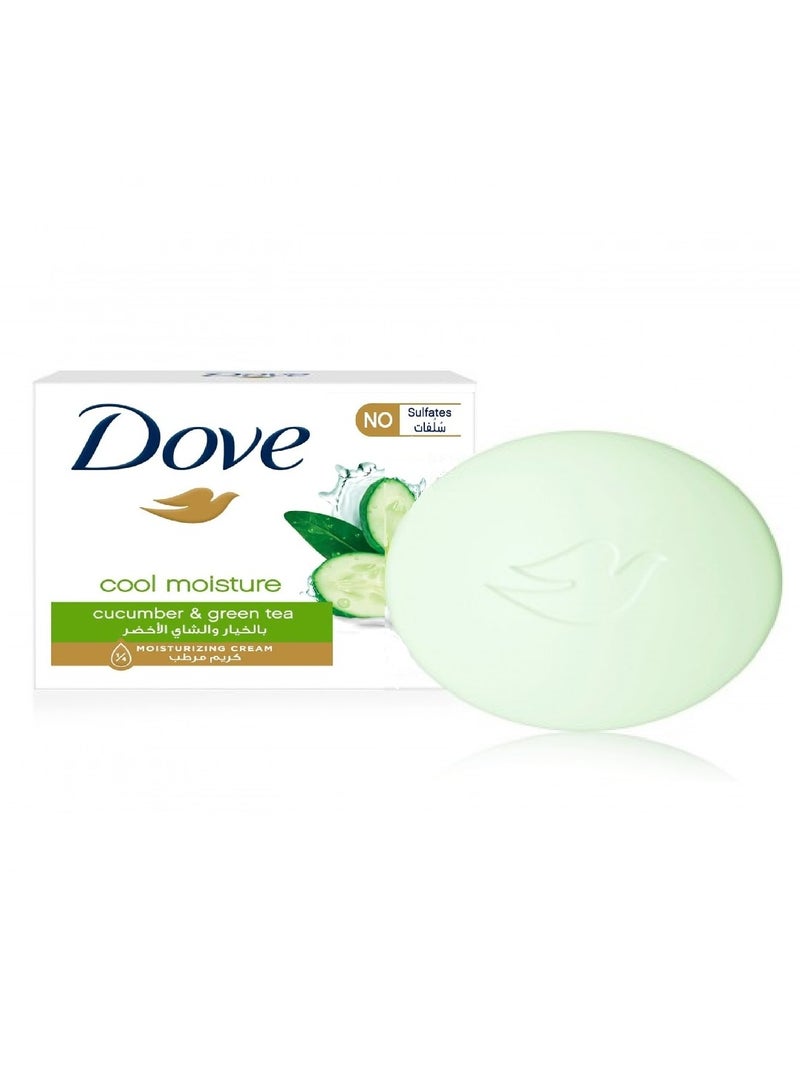 دوف صابون كريم الجمال بالخيار والشاي الأخضر - 125جرام - Image 1