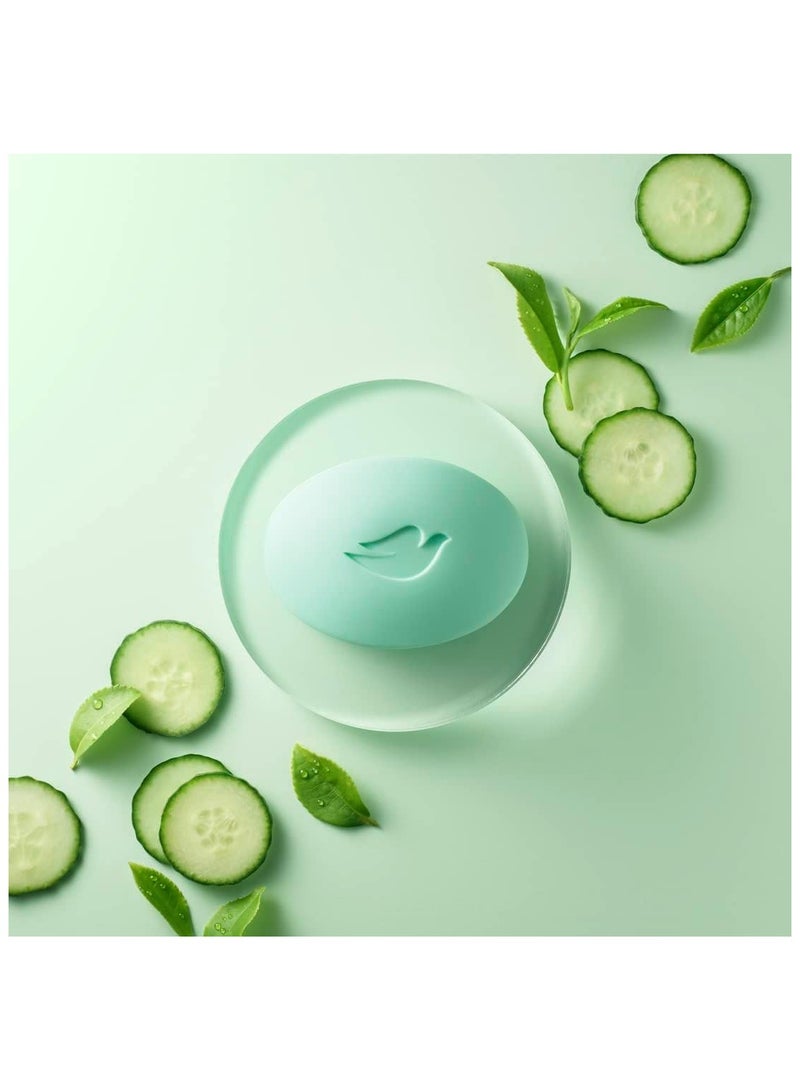 دوف صابون كريم الجمال بالخيار والشاي الأخضر - 125جرام - Image 2