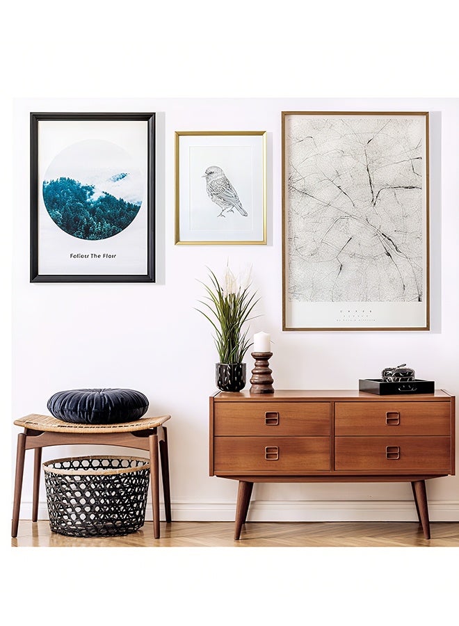 Happy D 24 Pairs (48 Strips) Picture Hanging Strips, Heavy Duty Sticky Picture Hangers for Walls, Hanging Pictures Without Nail, Damage Free Refill Adhesive Poster Strips, Frame Mounting Strips White - Image 5