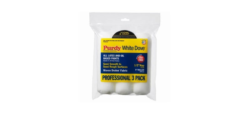 Purdy White Dove Roller Cover 9 x 12 in 3 count - Image 1