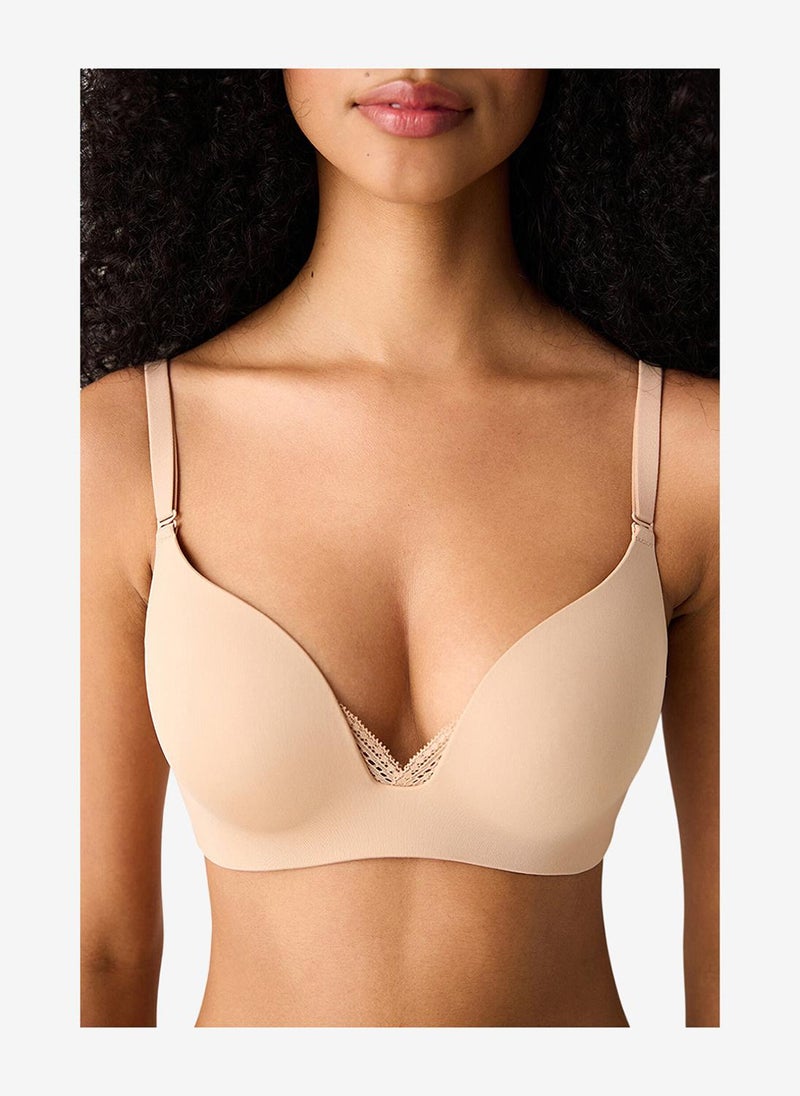 Penti Women Eliza Beige Push Up Wired Padded Bra - Image 3