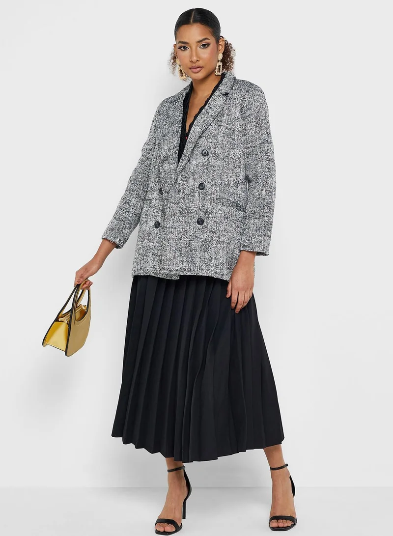 Montania Button Detail Knitted Jacket