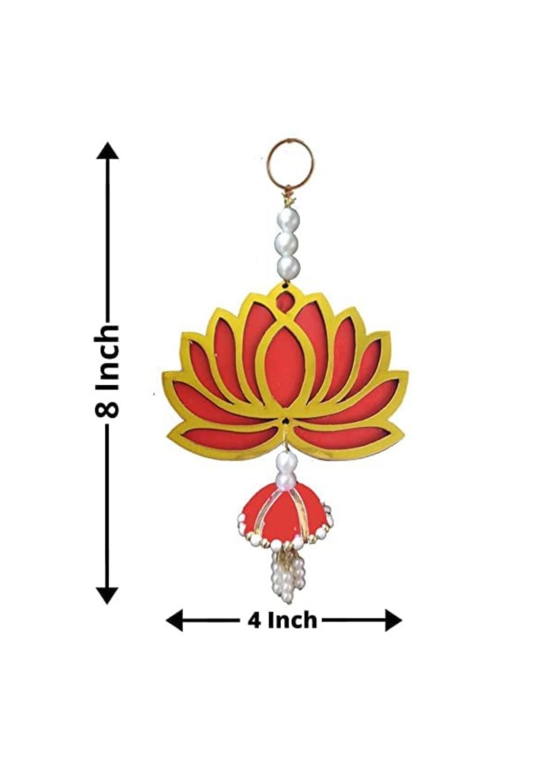 Wall Decor Lotus Hanging For Home Decor 6Pcs  - Image 3