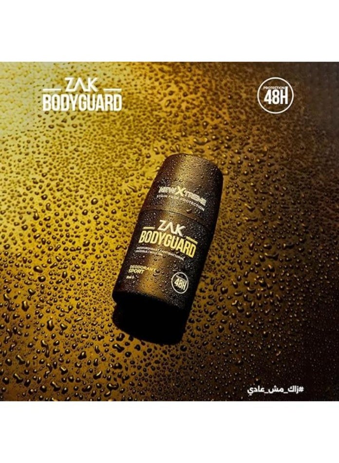 Zak Bodyguard Deodorant Roll On Sport 48H - 50 Ml - Image 3