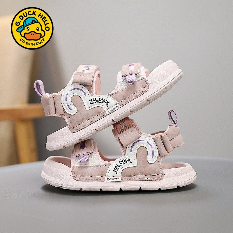Little Yellow Duck Children'S Shoes Boys Sandals Summer Light Comfortable Non-Slip Kick-Proof Trendy Children'S Baby Sandals - Image 5