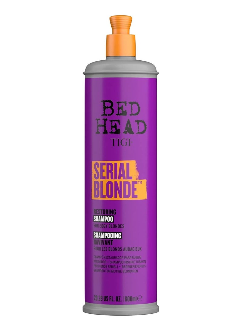 TIGI Bed Head by TIGI Serial Blonde Shampoo for Blonde Hair 600ml - Image 1