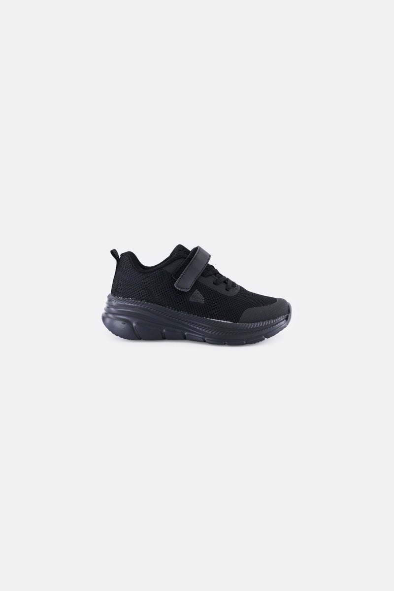 RBX Toddlers Girls Velcro Closure School Shoes, Black - Image 3