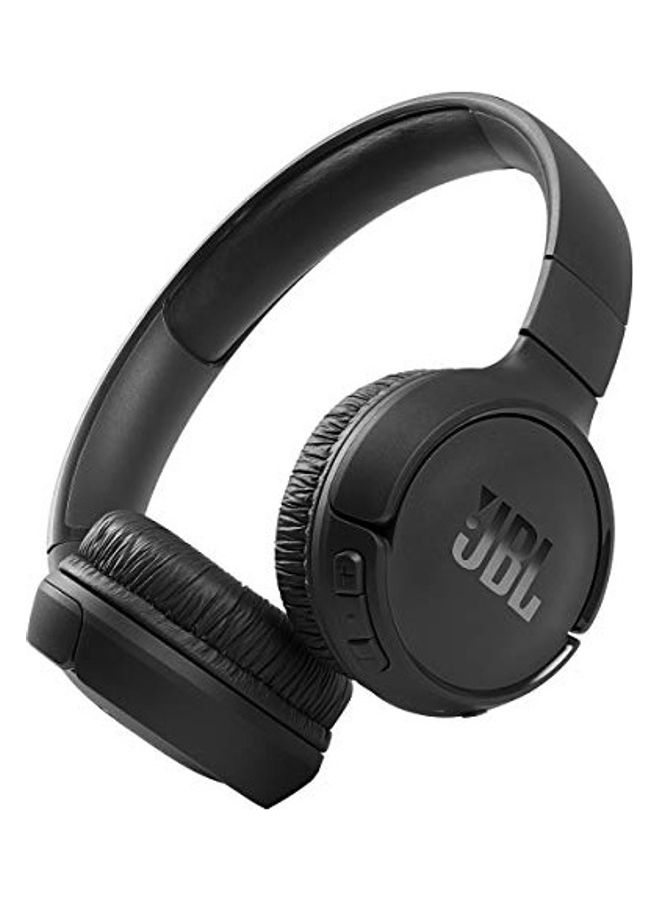 JBL Wireless On-Ear Headphones With Purebass Sound Black - Image 1