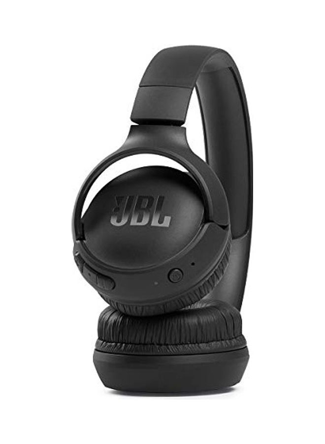 JBL Wireless On-Ear Headphones With Purebass Sound Black - Image 4