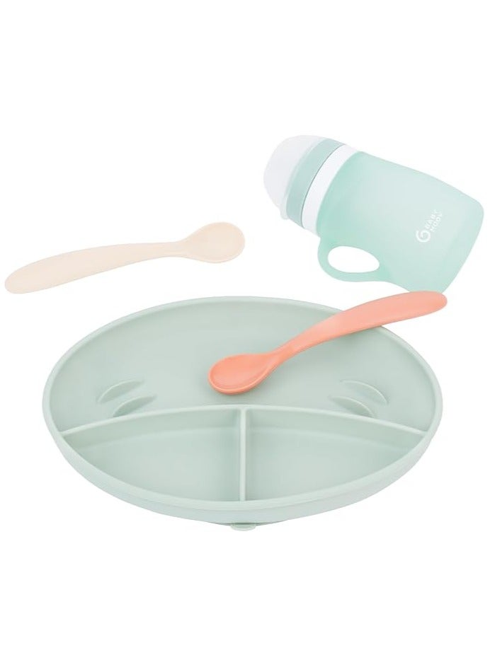 Babymoov Grow ISY Silicone Feeding Set 24-36M - Image 1