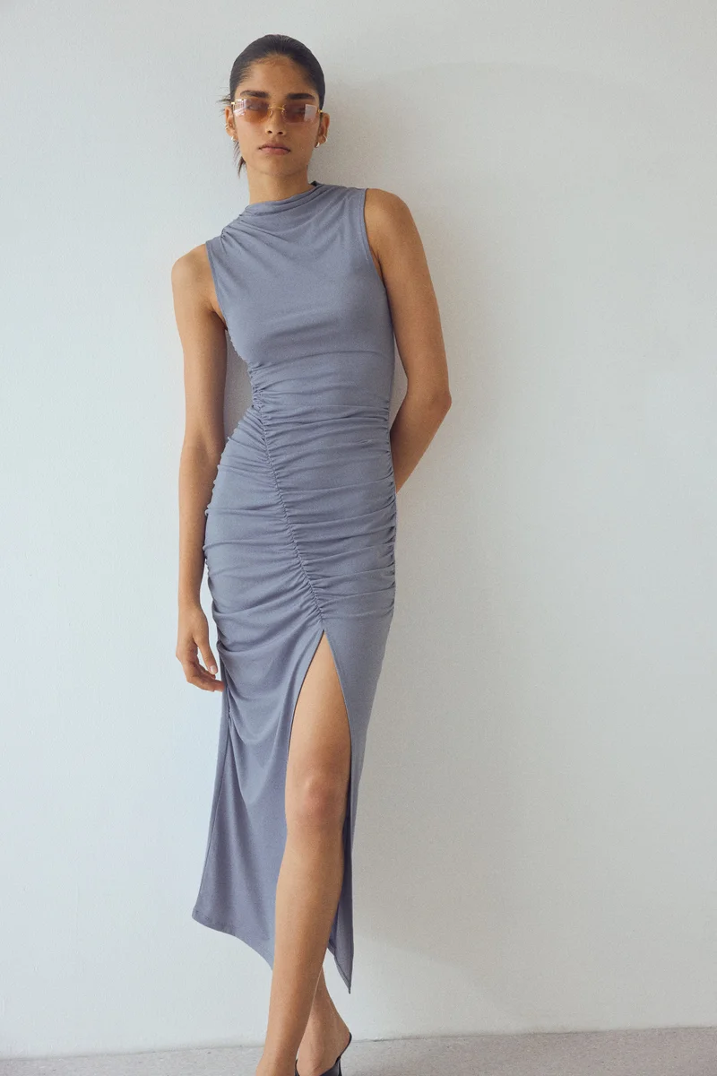 H&M  Draped jersey dress for Women | Best Price UAE
