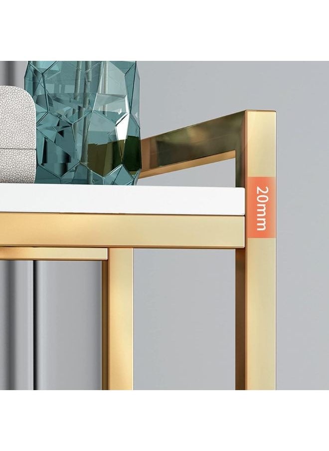 Harmony Home Harmony Home Elegant Dressing Table – Solid Console Table with Metal Frame, Stylish Side Table for Bedroom & Living Room Décor, Perfect for Home Decoration & Table Lamp Display  - Image 3