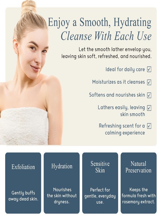 M.D. Blend Soothe Bar Gentle Oat & Coconut Exfoliating Bar Soap for Skin Care with Warm Clove Aroma | Naturally Colored, Soft, Hydrating Cleanse Natural Soap Bar | Ultramarine Blue 4 Oz - Image 3