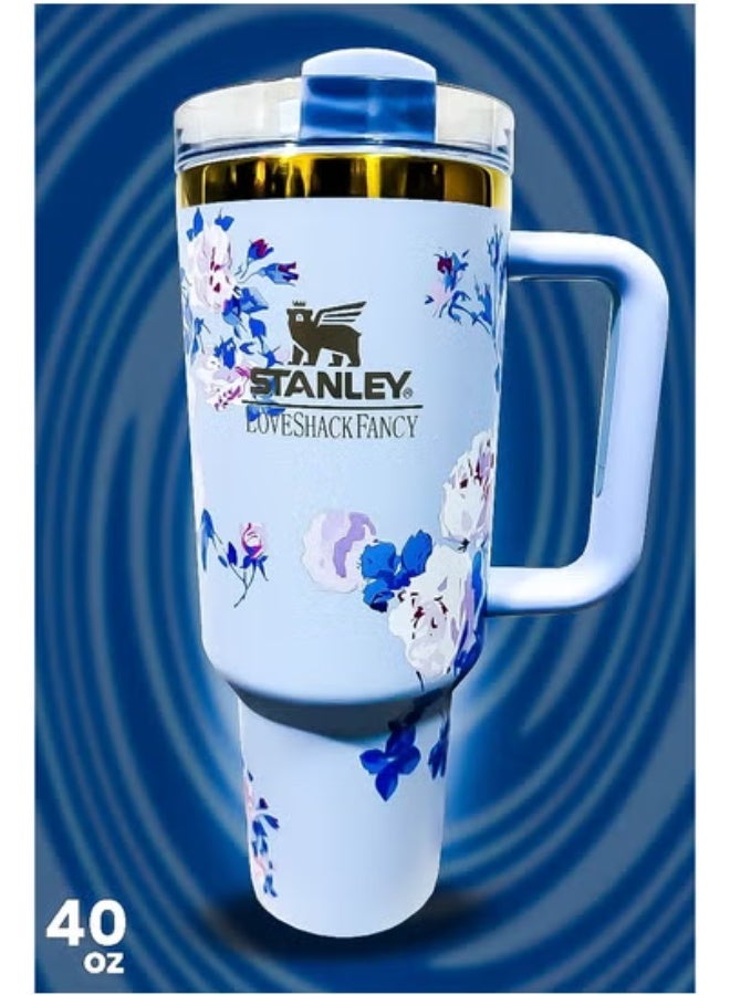 Stanley 40oz Tumbler Stainless Steel Mug with Straw – Leak-Resistant Lid, BPA-Free, Dishwasher Safe, Vacuum Insulated Travel Cup - Image 2
